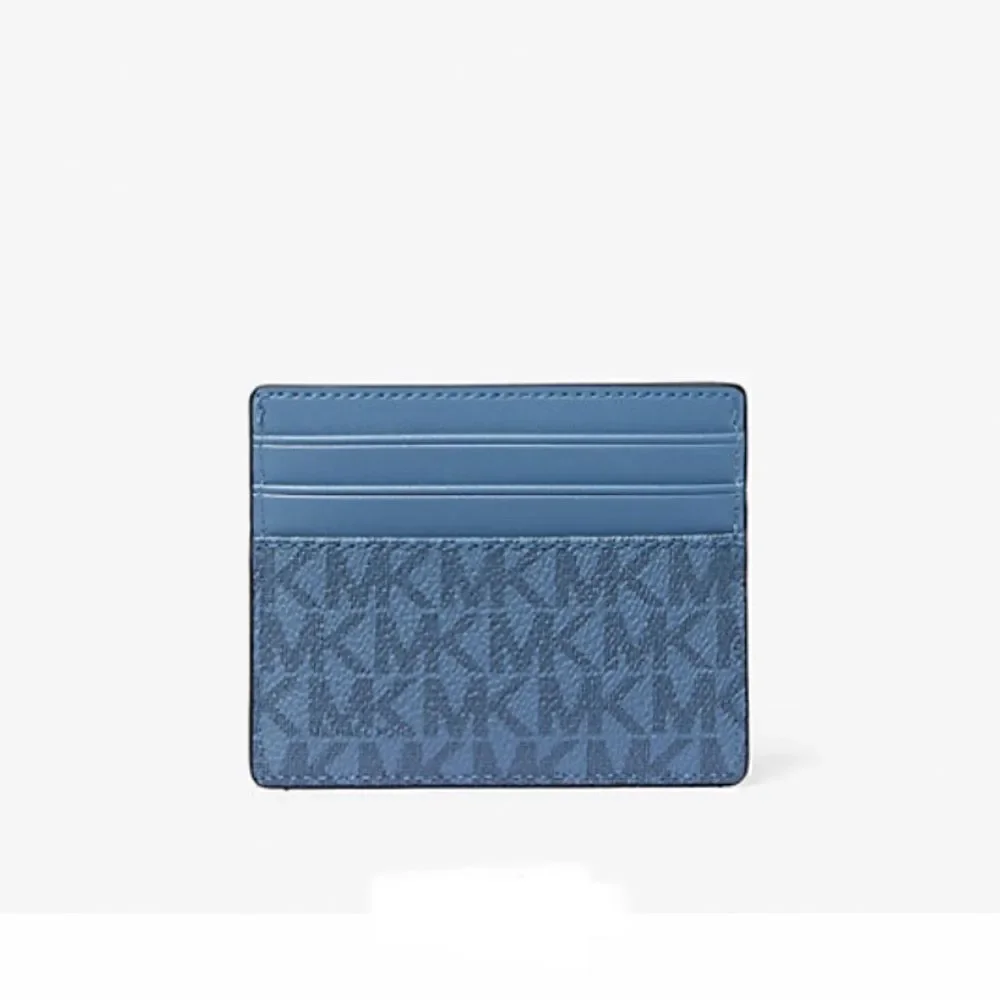 Michael Kors Cooper Graphic Logo Tall Card Case Bag Wallet Purse